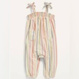 🧡 3 For $12 Bundle Sale 🧡  Old Navy Sleeveless Tie-Shoulder Smocked One Piece